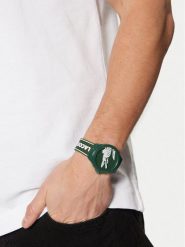 Lacoste Zegarek Neocroc 2011309 Zielony. Zielone, analogowe zegarki męskie Lacoste. Za 399.99 zł.
