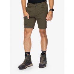 Spodenki turystyczne męskie Helly Hansen Blaze Softshell Shorts. Zielone szorty sportowe męskie Helly Hansen, bez wzorów, z softshellu, sportowe. Za 425.50 zł.