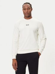 EA7 Emporio Armani Bluza 8NPM30 PJVRZ U1105 Beżowy Regular Fit. Brązowe bluzy nierozpinane męskie EA7 Emporio Armani, m, bez wzorów, z bawełny, bez ramiączek, bez kaptura. Za 279.99 zł.