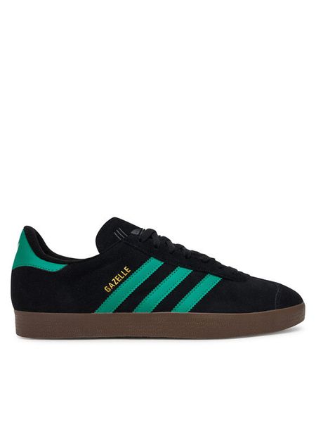 Adidas Sneakersy Gazelle JH5394 Czarny. Czarne buty sportowe na co dzień męskie ADIDAS, m, bez wzorów, ze skóry, bez ramiączek, bez kaptura. Za 339.99 zł.