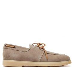 Półbuty Giuseppe Zanotti. Szare codzienne półbuty męskie Giuseppe Zanotti, bez wzorów, bez obcasa, bez zapięcia. Za 4,079.00 zł.