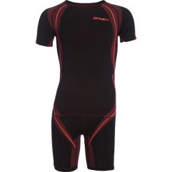 Czarny Komplet Sportowy Aspects. T-shirty sportowe męskie Born2be. Za 64.99 zł.