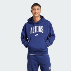 Bluza Collegiate Hoodie. Białe bluzy nierozpinane męskie ADIDAS, l, bez wzorów, z kapturem. Za 279.00 zł.
