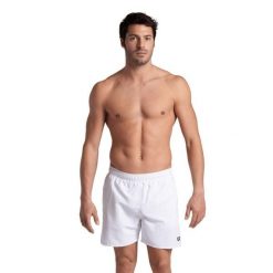 Szorty męskie spodenki kąpielowe sportowe na basen plażę Arena Boxer. Białe szorty sportowe męskie ARENA, bez wzorów, sportowe. Za 119.99 zł.