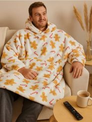 Bluza snuddie - brązowy. Brązowe bluzy nierozpinane męskie Sinsay, bez wzorów, bez ramiączek, bez kaptura. Za 39.99 zł.