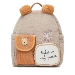 Plecak Winnie The Pooh. Brązowe plecaki męskie Winnie The Pooh, bez wzorów. Za 89.99 zł.