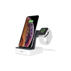 Stacja/replikator Belkin Stacja dokująca PowerHouse Charge Dock Iphone+Watch biała-F8J237vfWHT. Stacje dokujące marki Belkin. Za 428.60 zł.