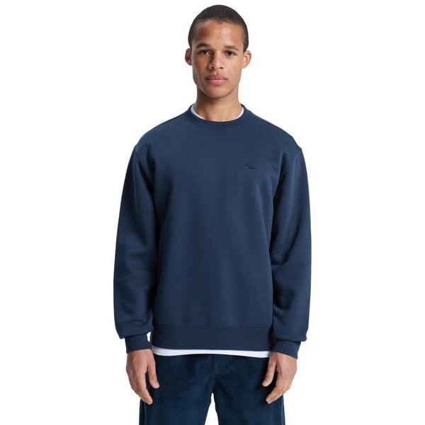 Bluza dla Mężczyzn SALT WATER Czarny. Niebieskie bluzy nierozpinane męskie Quiksilver, m, bez wzorów, z bawełny, casualowe, bez ramiączek, bez kaptura. Za 239.99 zł.
