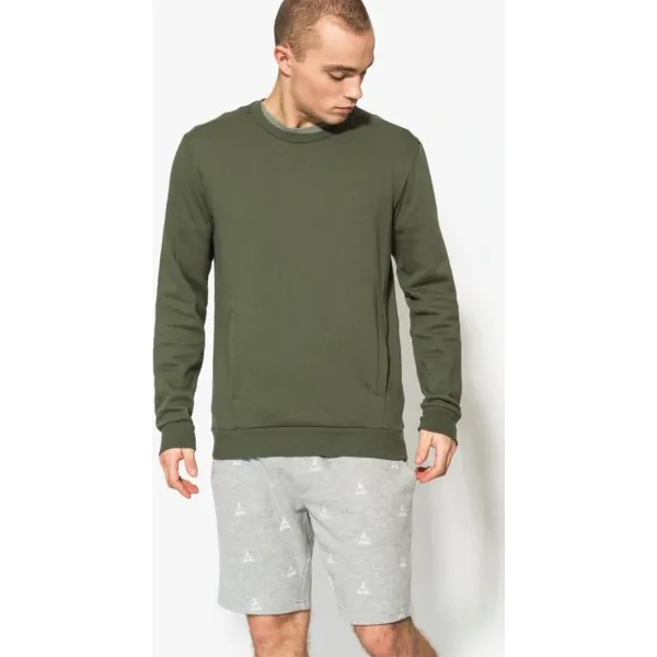 Confront Bluza Ash , zielony, rozmiar M. Zielone bluzy nierozpinane męskie Confront, m, bez wzorów, z bawełny, bez ramiączek, bez kaptura. W wyprzedaży za 47.99 zł.