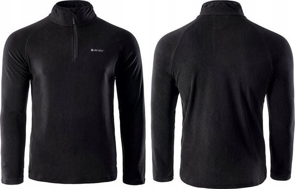 Hi-Tec BIELIZNA TERMOAKTYWNA DENTON BLACK XXXL. Czarna bielizna termoaktywna męska Hi-tec, m, bez wzorów, bez ramiączek. Za 59.32 zł.