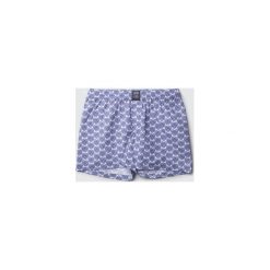 Spodenki do spania męskie SERCA NIEBIESKIE. Piżamy męskie Hisoutfit. Za 79.00 zł.