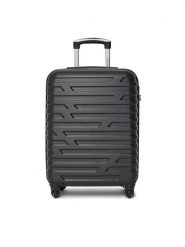 WITTCHEN Walizka kabinowa 56-3A-391-10 Czarny. Czarne walizki męskie Wittchen, bez wzorów, z tworzywa sztucznego. Za 259.99 zł.