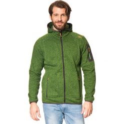 Bluza polarowa w kolorze zielonym. Bluzy z kapturem męskie marki CMP. W wyprzedaży za 143.95 zł.