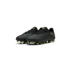 Buty piłkarskie męskie PUMA Future 8 Play FG/AG. Czarne buty do biegania męskie Puma, bez wzorów, bez zapięcia, do biegania. Za 189.99 zł.