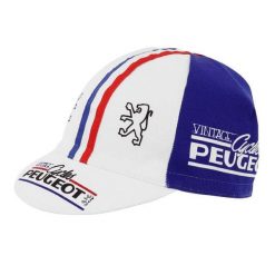 Czapka rowerowa Gist Equipe Vintage Peugeot. Białe czapki męskie GIST, bez wzorów, eleganckie. Za 129.00 zł.