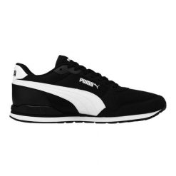 Męskie Buty Sportowe St Runner V3 Mesh. Białe buty trekkingowe męskie Puma, bez wzorów, z meshu, sportowe, bez obcasa, bez zapięcia. Za 344.99 zł.