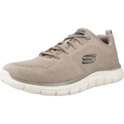 Buty do biegania Mężczyzna Skechers Track Front Runner beżowy. Brązowe buty do biegania męskie Skechers, bez wzorów, bez zapięcia, do biegania, skechers sport. Za 298.11 zł.