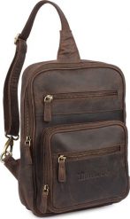 Beltimore Plecak skórzany saszetka przez ramię crossbody modna 2-komorowa Beltimore N25. Plecaki męskie Beltimore, bez wzorów. Za 263.99 zł.