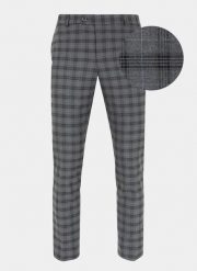 PAKO LORENTE – Spodnie męskie garniturowe P21SF-6G-060-S. Szare eleganckie spodnie męskie Pako Lorente, bez wzorów. Za 119.99 zł.