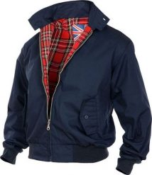 Pro Company Kurtka męska Harrington Granatowa r. L. Kurtki męskie Pro Company, l, bez wzorów, bez ramiączek, bez kaptura. Za 199.80 zł.