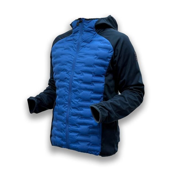 Kurtka Trimm ERWI HARD. Niebieskie kurtki męskie TRIMM, m, bez wzorów, sportowe, bez ramiączek, z kapturem. W wyprzedaży za 364.00 zł.