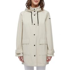 Kurtka GEOX W ILDE PARKA Biały. Białe parki męskie Geox, bez wzorów, z tkaniny, bez kaptura. Za 504.99 zł.