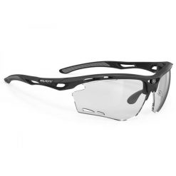 Okulary przeciwsłoneczne Rudy Project Propulse Czarne matowe. Brązowe okulary przeciwsłoneczne męskie Rudy Project, bez wzorów, sportowe. Za 659.99 zł.