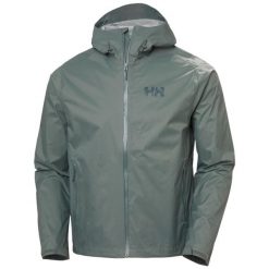 Kurtka turystyczna Helly Hansen Loke Terra. Zielone kurtki męskie Helly Hansen, m, bez wzorów, casualowe, bez ramiączek, bez kaptura. Za 638.00 zł.