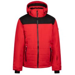 Kurtka Narciarska Męska Christopher. Czerwone kurtki narciarskie i snowboardowe męskie Trespass, na zimę, m, bez wzorów, bez kaptura, narciarskie. Za 486.99 zł.