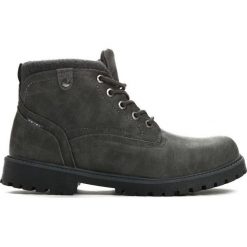 Szare Trapery Hegira. Buty zimowe męskie marki Born2be. Za 49.99 zł.