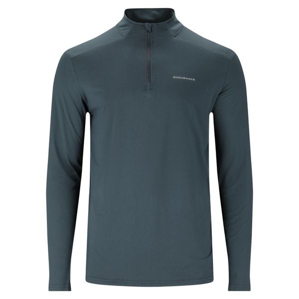 Polar Endurance Armin. Niebieskie bluzy z polaru męskie Endurance, bez wzorów, z polaru, sportowe, bez ramiączek, bez kaptura. Za 179.50 zł.