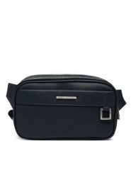 Armani Exchange Nerka XM002037 AF19931 UB100 Granatowy. Niebieskie saszetki męskie Armani Exchange, bez wzorów, ze skóry. Za 459.99 zł.