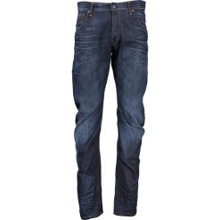 Dżinsy "Arc 3d" - Loose fit - w kolorze granatowym. Niebieskie jeansy męskie G-Star, z aplikacjami, ze skóry, klasyczne. W wyprzedaży za 345.95 zł.