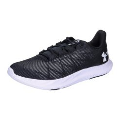 Buty do biegania męskie Under Armour BUTYUACHARGEDSPEEDSWIFT302699900185. Czarne buty do biegania męskie Under Armour, bez wzorów, z materiału, bez zapięcia, do biegania. Za 257.99 zł.