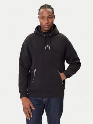 HUGO Bluza Dargenhood 50542583 Czarny Relaxed Fit. Czarne bluzy nierozpinane męskie Hugo, m, bez wzorów, z bawełny, bez ramiączek, bez kaptura. Za 639.99 zł.