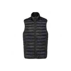 Lekka kurtka puchowa bez rękawów Kariban. Brązowe kurtki męskie KARIBAN, m, bez wzorów, z puchu, bez ramiączek, bez kaptura. Za 216.50 zł.