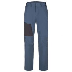 Męskie spodnie sportowe Loap Uzer Blue 2xl. Niebieskie spodnie dresowe męskie ZSPORT, bez wzorów. Za 236.99 zł.