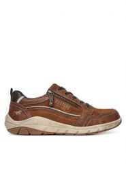 Mustang Sneakersy 4160-302 Brązowy. Brązowe buty sportowe na co dzień męskie Mustang, m, bez wzorów, ze skóry, bez ramiączek, bez kaptura. Za 319.99 zł.