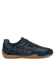Geox Sneakersy U Snake Original U56MNB 022EK C4002 Granatowy. Niebieskie buty sportowe na co dzień męskie Geox, m, bez wzorów, ze skóry, bez ramiączek, bez kaptura. Za 319.99 zł.