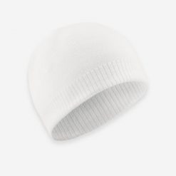 Czapka narciarska dla dorosłych Wedze Simple. Niebieskie czapki męskie WED'ZE, na zimę, bez wzorów, z dzianiny, klasyczne. Za 29.99 zł.