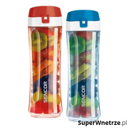 Zestaw butelek do blendera 2x0,6l Sencor przezroczyste. Blendery SENCOR. W wyprzedaży za 76.90 zł.