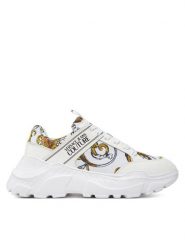 Versace Jeans Couture Sneakersy 78YA3SC2 Biały. Białe buty sportowe na co dzień męskie Versace Jeans Couture, m, bez wzorów, z jeansu, bez ramiączek, bez kaptura. Za 549.99 zł.