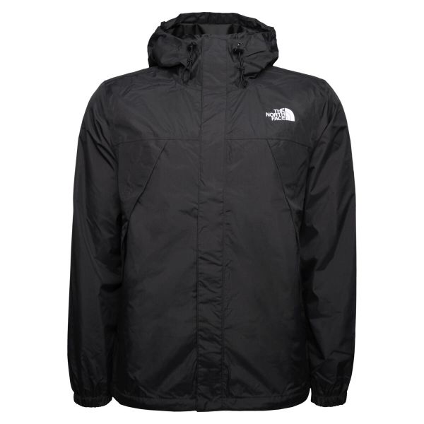 Kurtka turystyczna letnia męska The North Face M Antora Jacket. Czarne kurtki męskie The North Face, na lato, m, bez wzorów, z softshellu, bez kaptura, trekkingowe. Za 487.00 zł.