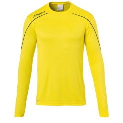 Koszulka z długim rękawem Uhlsport Stream 22. Czarne koszulki męskie z długim rękawem Uhlsport, m, bez wzorów, sportowe, bez kołnierzyka, bez ramiączek. Za 119.50 zł.