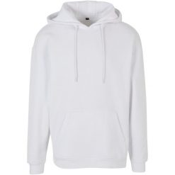 Bluza Z Kapturem Męska Oversized. Zielone bluzy nierozpinane męskie BUILD YOUR BRAND, m, bez wzorów, bez ramiączek, z kapturem. Za 153.99 zł.