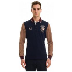 Galvanni Koszulka Polo Męska Rockhampton M Ciemny Niebieski. Koszulki męskie z długim rękawem marki Galvanni. W wyprzedaży za 299.00 zł.