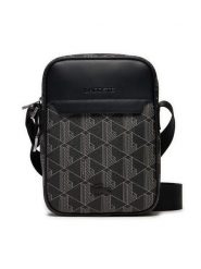 Lacoste Saszetka NH4410LX Czarny. Czarne saszetki męskie Lacoste, bez wzorów, ze skóry. Za 389.99 zł.