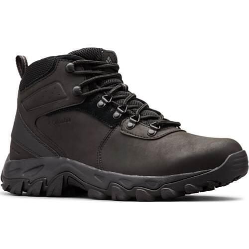 Buty trekkingowe męskie Columbia Newton Ridge Plus Ii Waterproof. Brązowe buty trekkingowe męskie Columbia, bez wzorów, z materiału, za kostkę, bez zapięcia, trekkingowe. Za 449.99 zł.