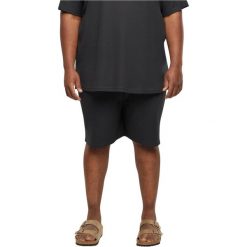 Szorty Urban Classics Waffle. Czarne szorty męskie Urban Classics, bez wzorów. Za 142.00 zł.