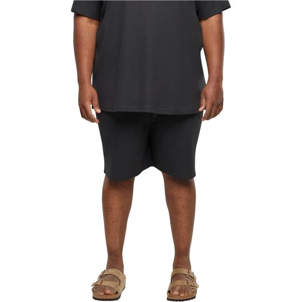 Szorty Urban Classics Waffle. Czarne szorty męskie Urban Classics, bez wzorów. Za 149.50 zł.